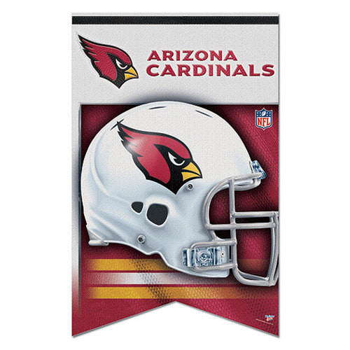 Arizona Cardinals Banner 17x26 Pennant Style Premium Felt - WinCraft