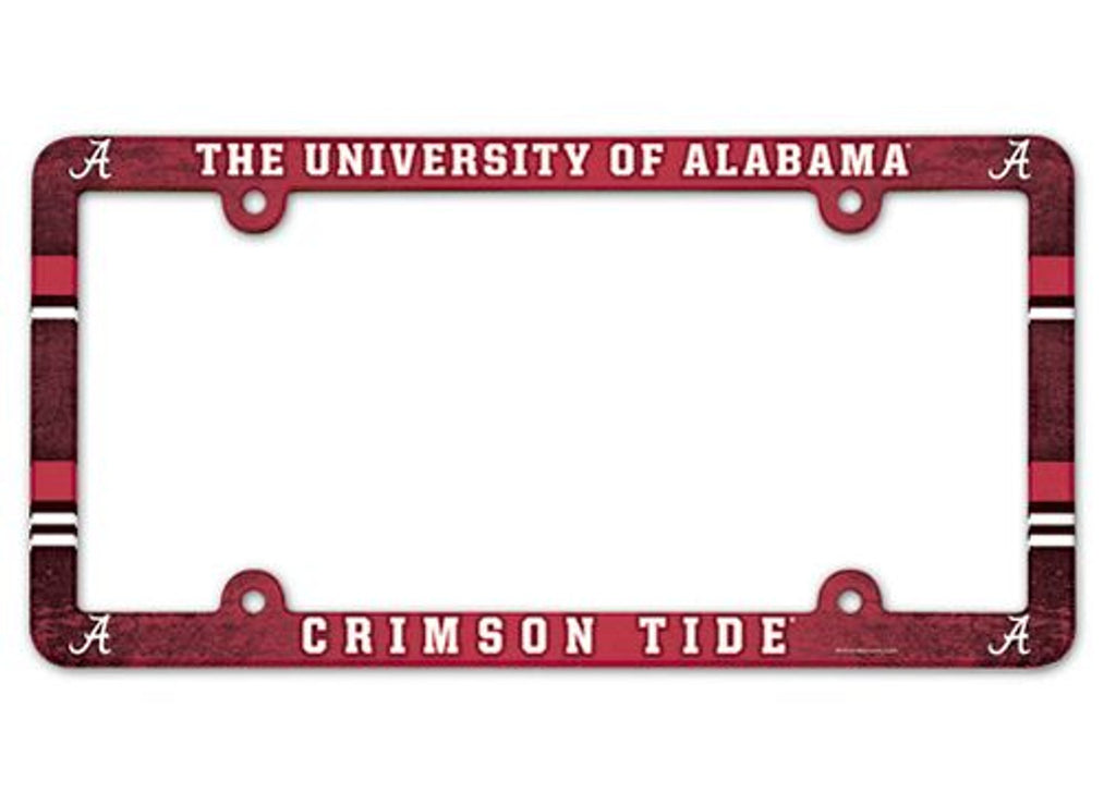 Alabama Crimson Tide License Plate Frame - Full Color - Wincraft