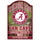 Alabama Crimson Tide Sign 11x17 Wood Fan Cave Design - WinCraft