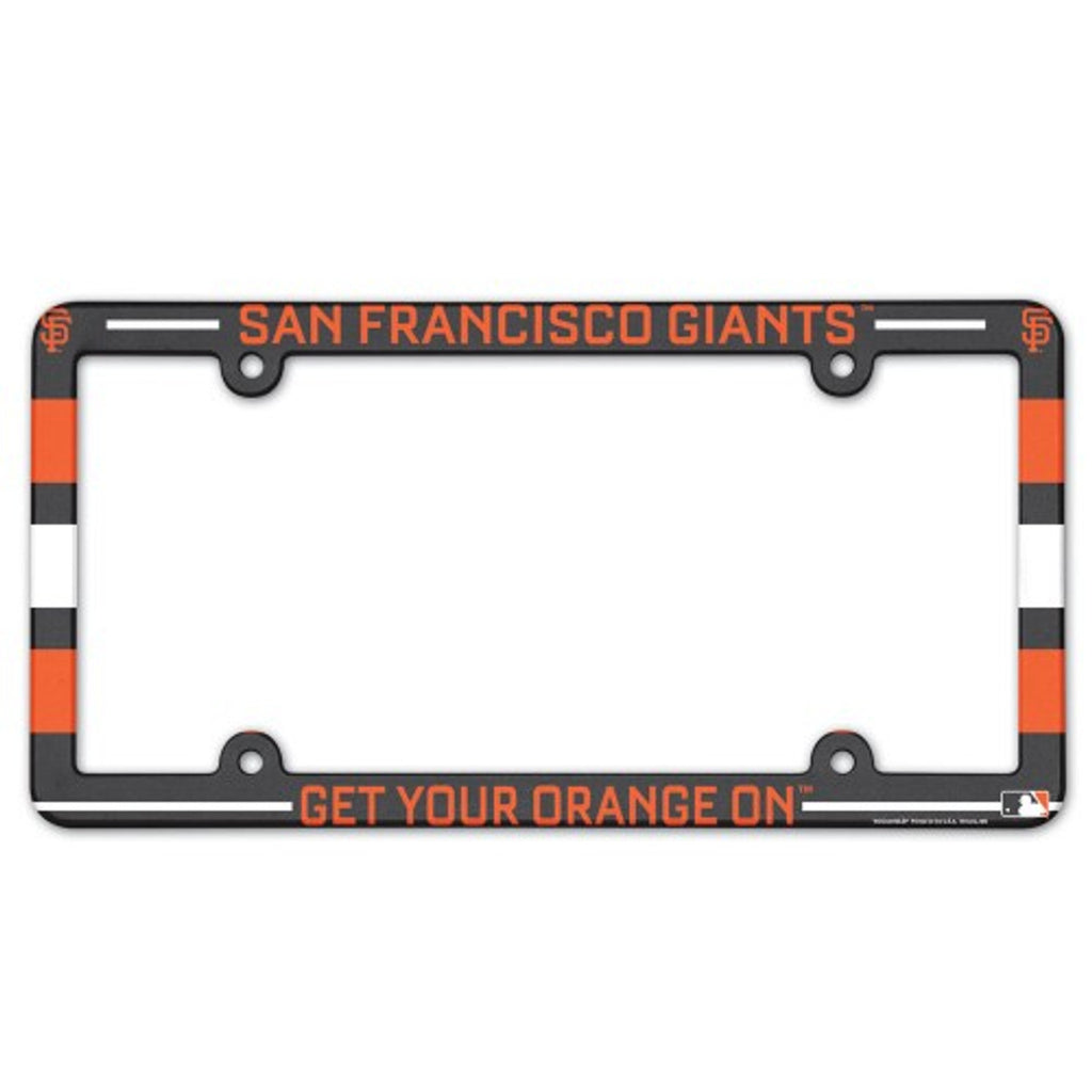 San Francisco Giants License Plate Frame - Full Color - Wincraft