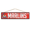 Miami Marlins Sign 4x17 Wood Avenue Design - 20