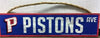 Detroit Pistons Sign 4x17 Wood Avenue Design - 20