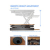 Rocelco 46'' Large Height Adjustable Standing Desk