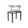 Rocelco Standing Desk Legs - Home Office Sit Stand Up Workstation Floor Stand for DADR-40 and DADR-46 (R DADRB-FS)