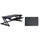 Rocelco 37.5'' Deluxe Height Adjustable Standing Desk
