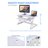 Rocelco 32'' Height Adjustable Standing Desk