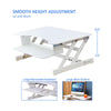Rocelco 32'' Height Adjustable Standing Desk