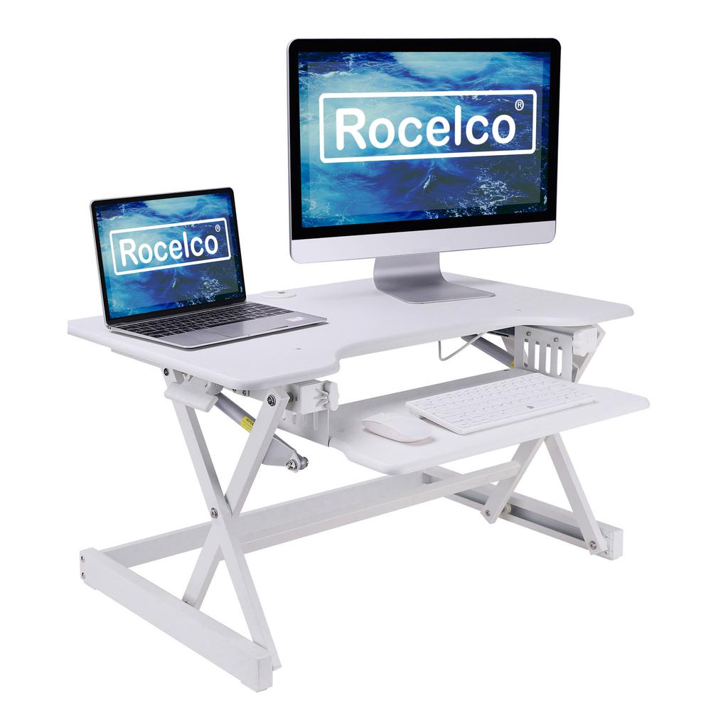 Rocelco 32'' Height Adjustable Standing Desk
