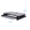 Rocelco 37.5'' Deluxe Height Adjustable Standing Desk