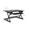 Rocelco 40'' Large Height Adjustable Standing Desk