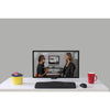 Rocelco Premium Desk Computer Monitor Mount with USB 2.0 And Audio Port - Fits Single 13'' - 27'' LED LCD Flat Screen - Pneumatic Full Motion Assist Adjustable Arm - Grommet and C Clamp - Black (R MA1)