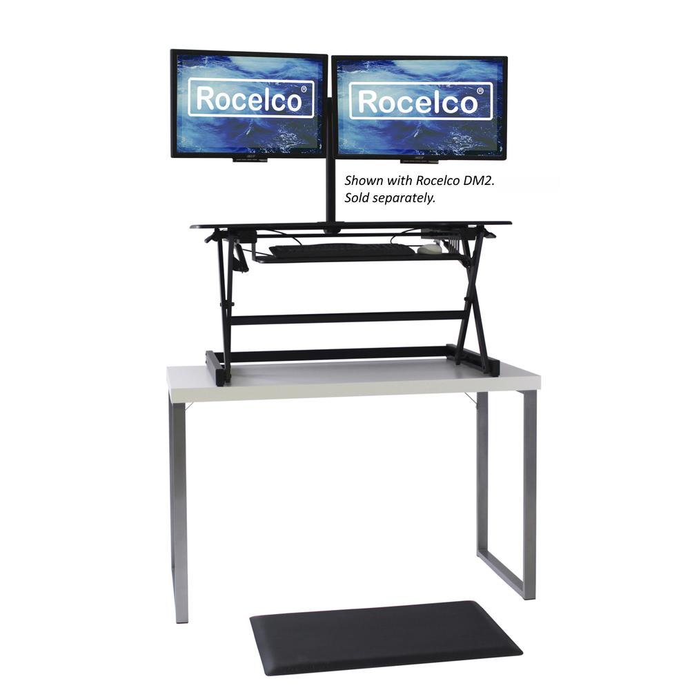 Rocelco 40'' Large Height Adjustable Standing Desk