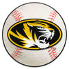 Fanmats - University of Missouri Baseball Mat 27'' diameter