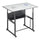 AlphaBetter® Height-Adjustable Desk, 36 x 24”, Premium or Dry Erase Top - Gray - Safco