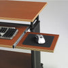Safco Muv 35'' Fixed Height Desk - Rectangle Top - Assembly Required - Steel, Wood