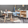 Resi® Desk - DesignerWhite - Safco
