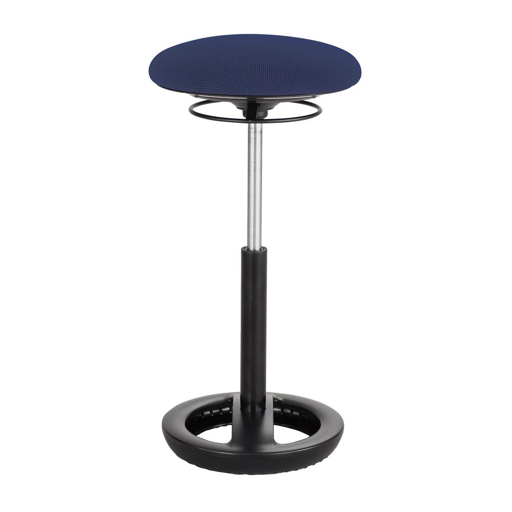 Twixt Extended-Height Ergonomic Chair, Supports up to 250 lbs., Blue Seat/Blue Back, Black Base - Safco