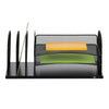 Powered Onyx™ 3 Horizontal/3 Upright sections - Black - Safco