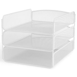 Onyx™ Triple Tray White - Safco
