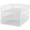 Onyx™ Triple Tray White - Safco
