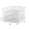 Onyx™ Triple Tray White - Safco