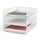 Onyx™ Triple Tray White - Safco