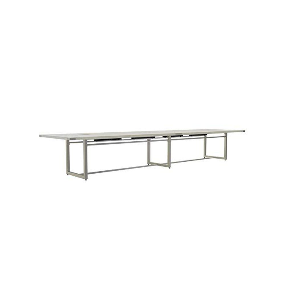 Mirella™ Conference Table, Sitting-Height, 16’ White Ash - Safco