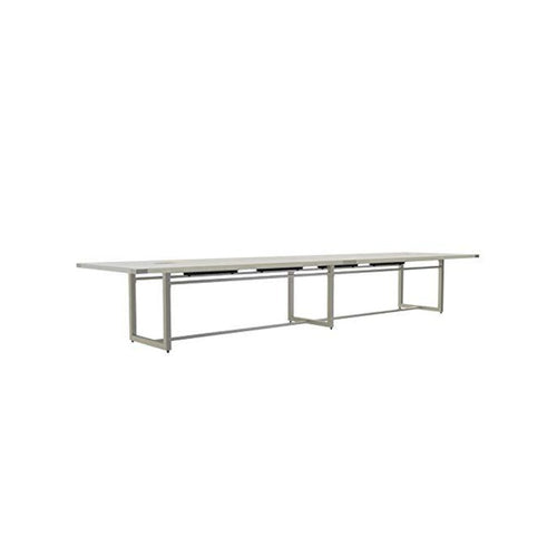 Mirella™ Conference Table, Sitting-Height, 16’ White Ash - Safco