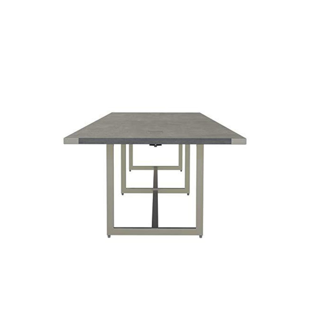 Mirella™ Conference Table, Sitting-Height, 16’ Stone Gray - Safco
