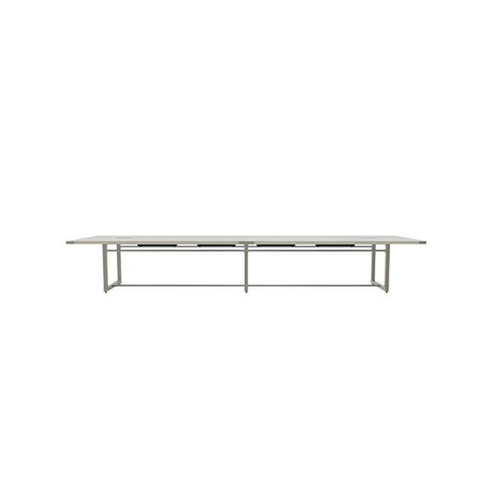 Mirella™ Conference Table, Sitting-Height, 16’ White Ash - Safco
