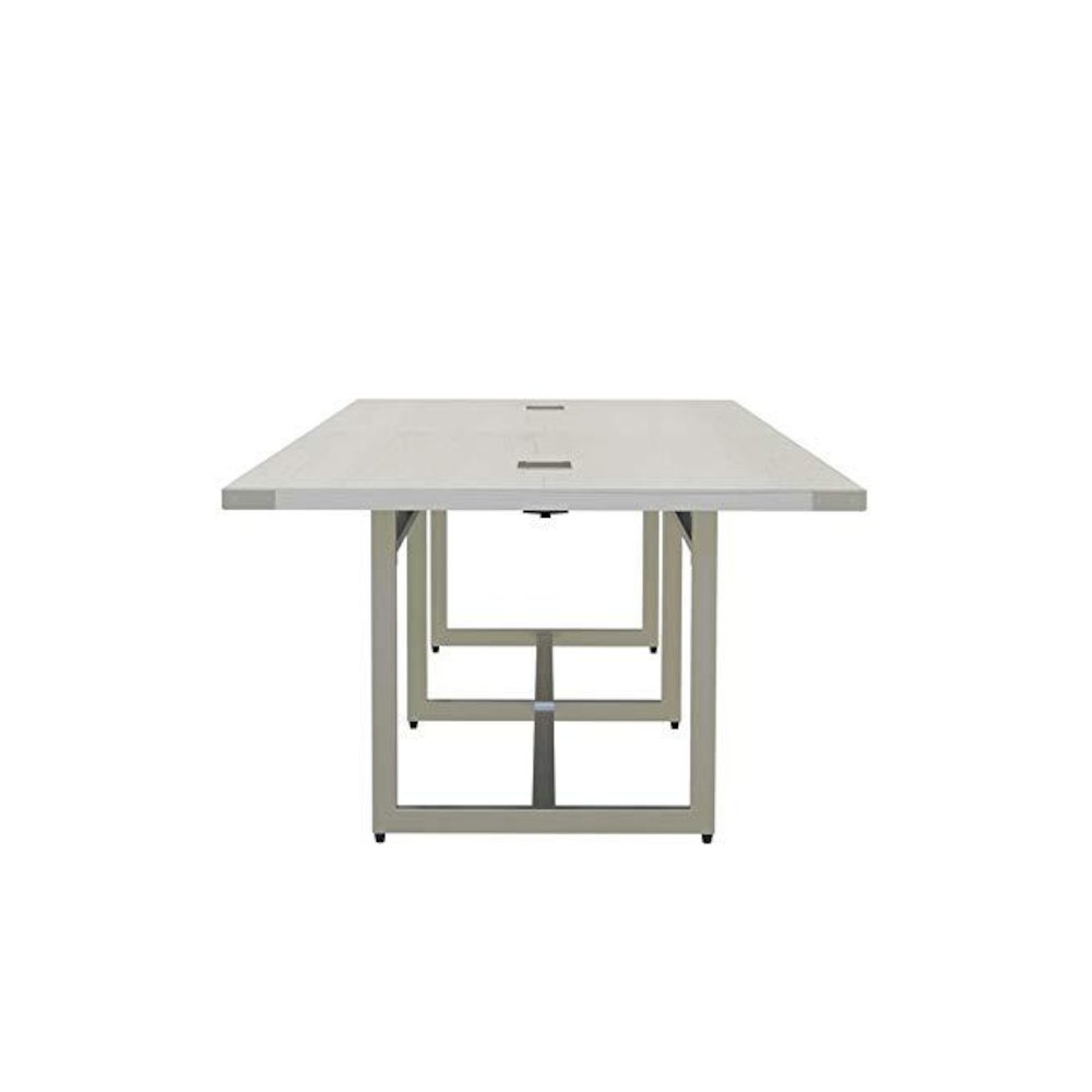 Mirella™ Conference Table, Sitting-Height, 12’ White Ash - Safco