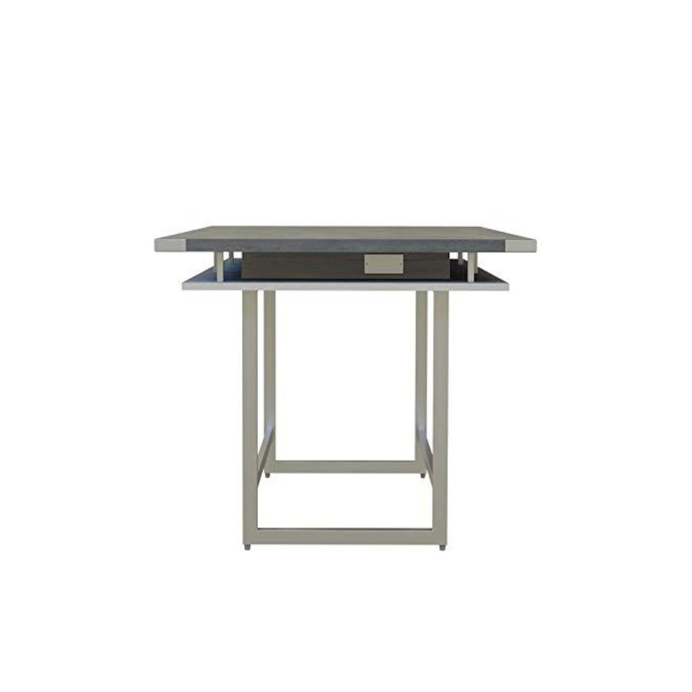 Mirella™ Conference Table, Standing-Height, 8’ Stone Gray - Safco
