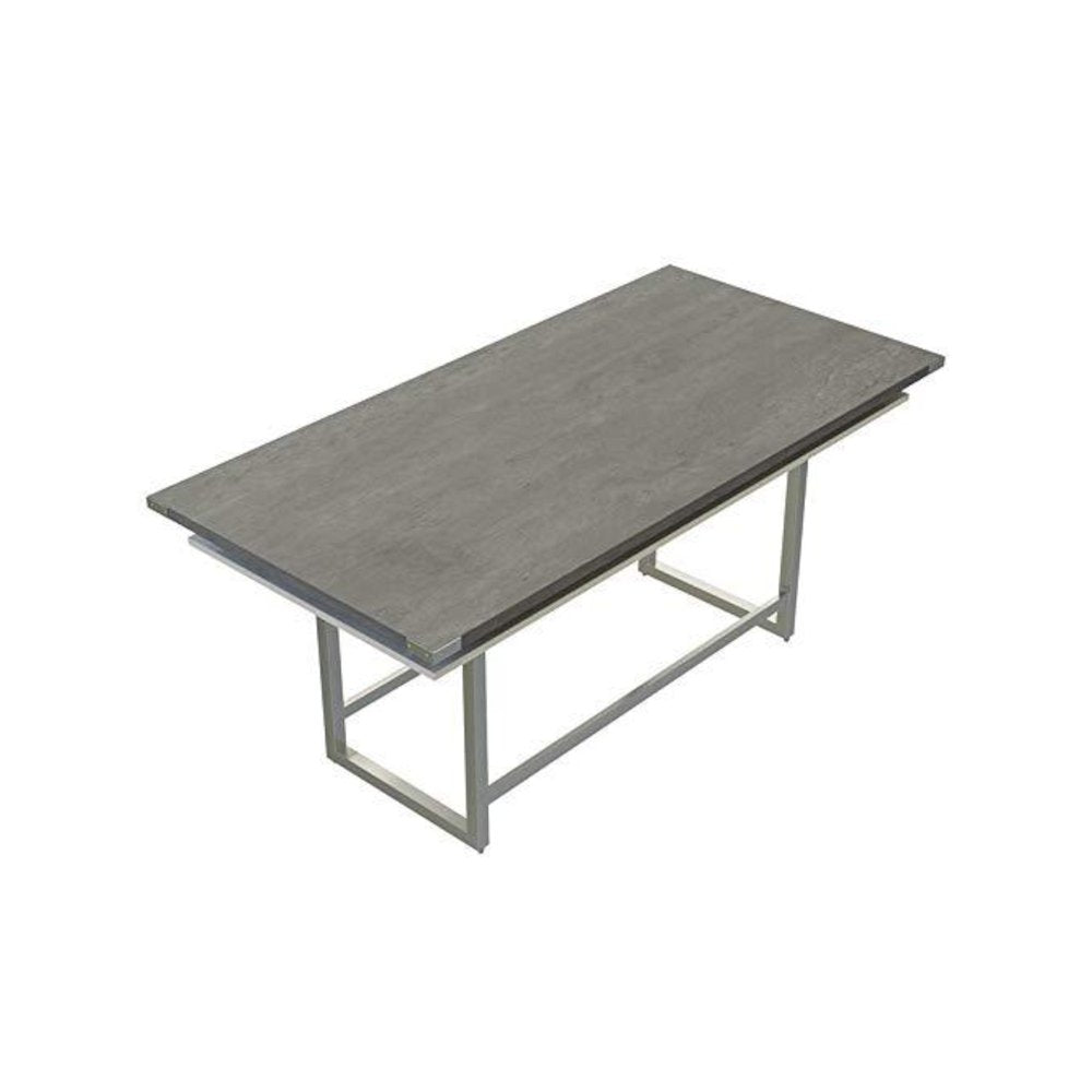 Mirella™ Conference Table, Standing-Height, 8’ Stone Gray - Safco