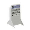 Steel Base for Magazine Rack, Gray, 10w x 14d x 5-1/4, Gray - Safco