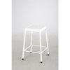 Counter-Height Steel Stool, White - Safco