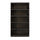 Aberdeen Series Five-Shelf Bookcase, 36w x 15d x 68-3/4h, Mocha - Safco Mayline