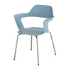 Bandi™ Shell Stack Chair (Qty. 2) Blue - Safco