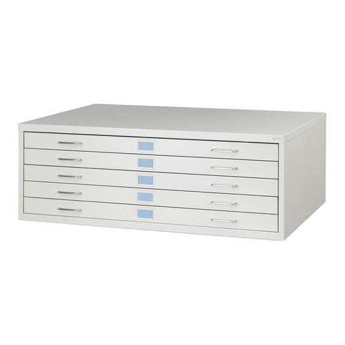 Facil Steel Flat File-Medium Light Gray - Safco