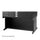 High Base for 4994 Black - Safco