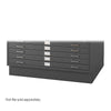 Closed Base for 4996 and 4986 Black - Safco