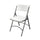 Heavy Duty Folding Chair, White - Mayline
