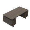 Mirella™ Free Standing Desk, BBB/BF Southern Tobacco - Safco
