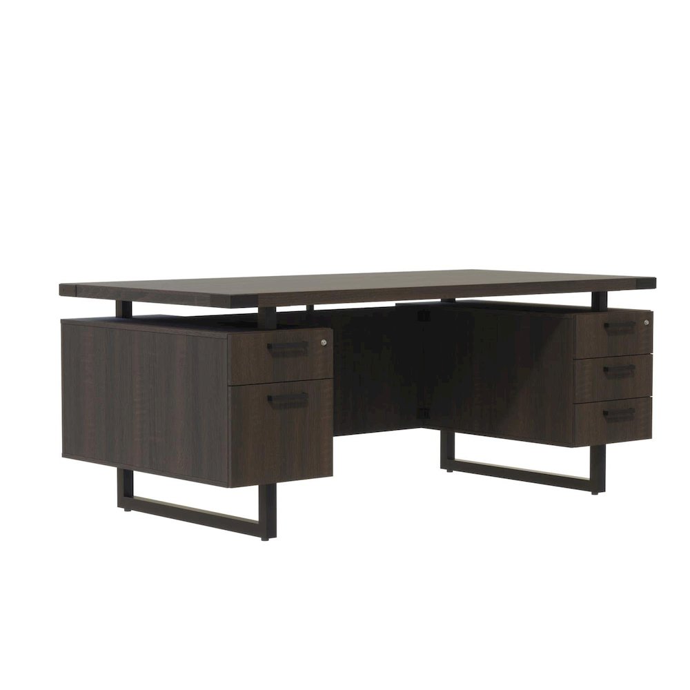 Mirella™ Free Standing Desk, BBB/BF Southern Tobacco - Safco
