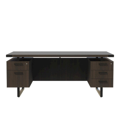 Mirella™ Free Standing Desk, BBB/BF Southern Tobacco - Safco