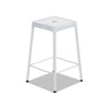 Counter-Height Steel Stool, White - Safco