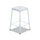 Counter-Height Steel Stool, White - Safco