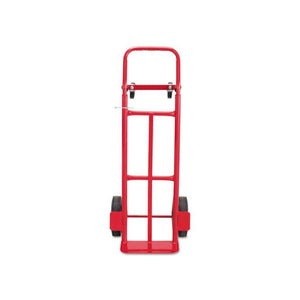 Two-Way Convertible Hand Truck, 500 to 600 lb Capacity, 18 x 51, Red - Safco
