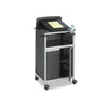 Scoot Multipurpose Mobile Lectern, 28.75 x 22 x 49.75, Black/Silver - Safco