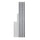 Industrial Post Kit - 1.5'' Width x 1.5'' Depth x 85'' Height - Steel - Dark Gray - Safco Products