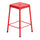 Counter-Height Steel Stool, Red - Safco